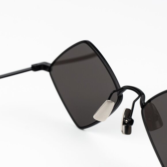 Saint Laurent Women Sunglasses Black Geometric SL302 LISA 002 BRAND NEW - Picture 12 of 17